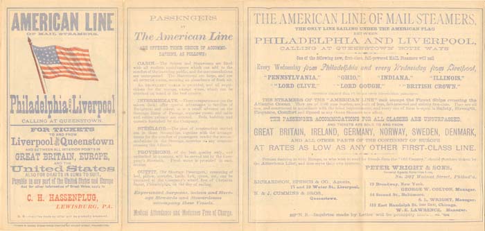 American Line of Mail Steamers